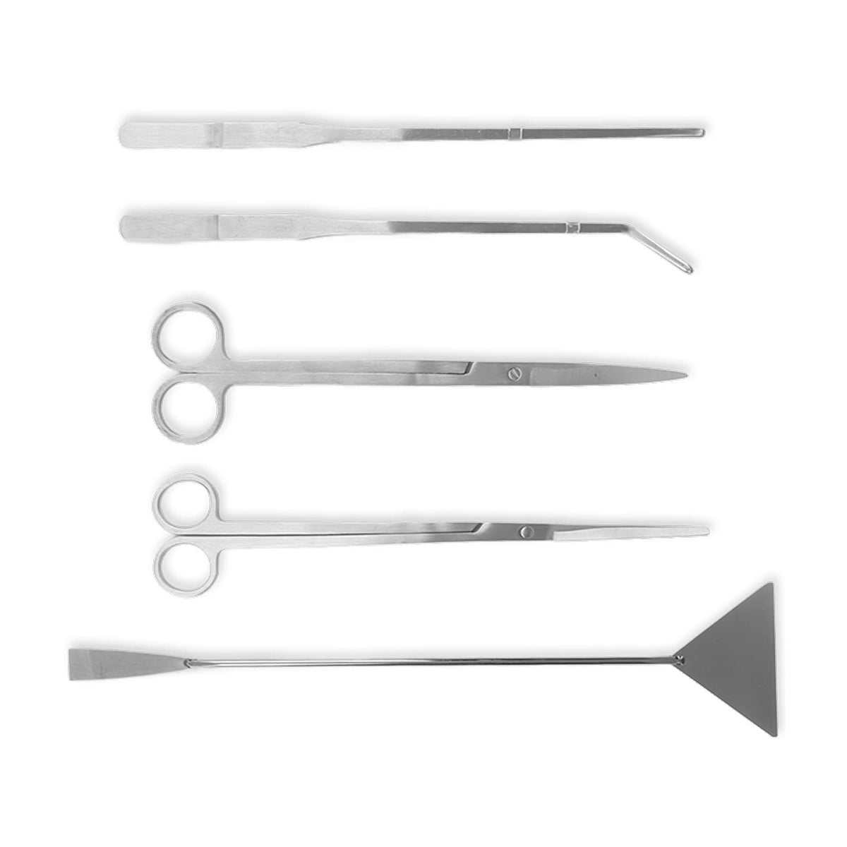 Stainless Steel 5 in 1 Aquarium Plant Tools Set G884