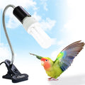 Bird Cage UVB Light Combo Kit 2.4% UVB UVA 20W Compact Fluorescent Bulb A479921