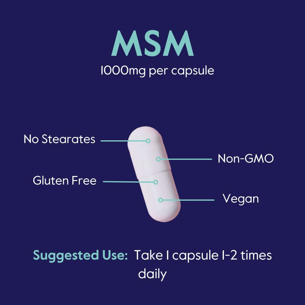 MSM 1000mg 240 Caps V726