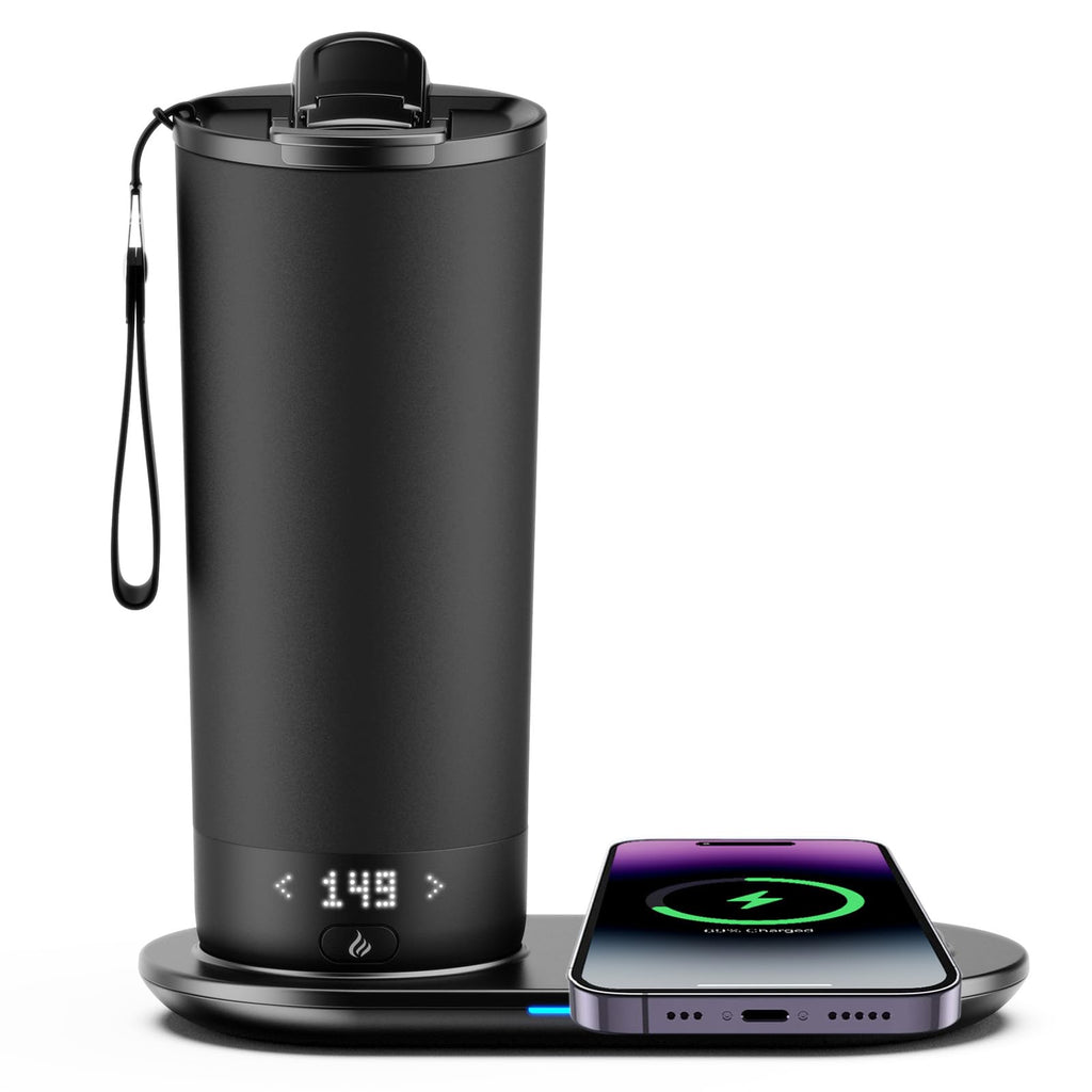 20 Oz Temperature Control Heated Travel Mug H8076