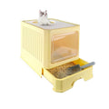 Foldable Enclosed Cat Litter Box with Lid E905