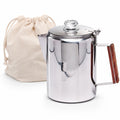 Stainless Steel 9 Cup Camping Coffee Percolator H332336