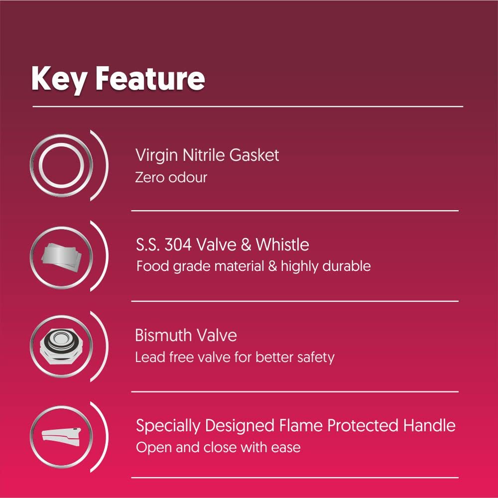 Stainless Steel Pressure Pan, 3 Litres V556819