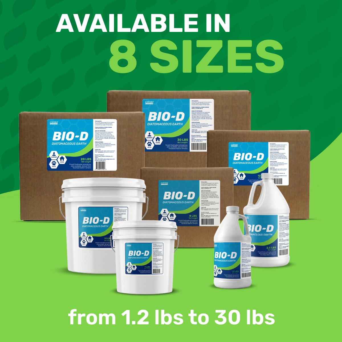 Diatomaceous Earth Food Grade 25 lb U4175