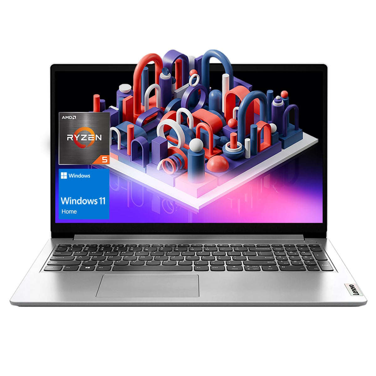 15.6" FHD AMD Ryzen 5 Laptop, 8GB RAM, 512GB SSD, Cloud Grey N20475