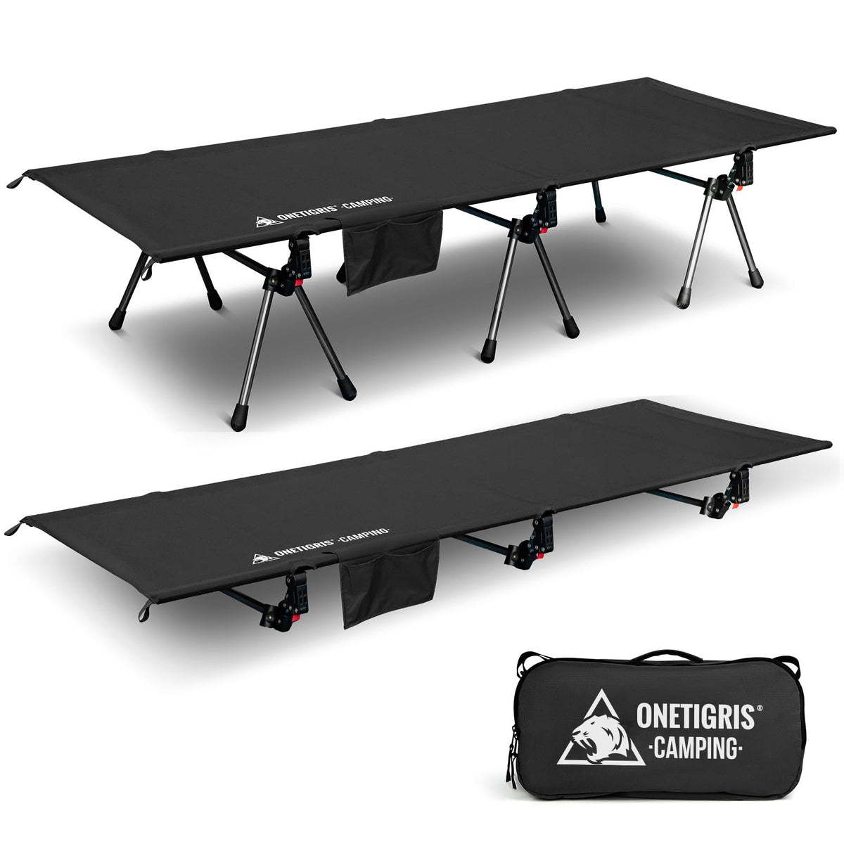 Height Adjustable Folding Camping Cot U418