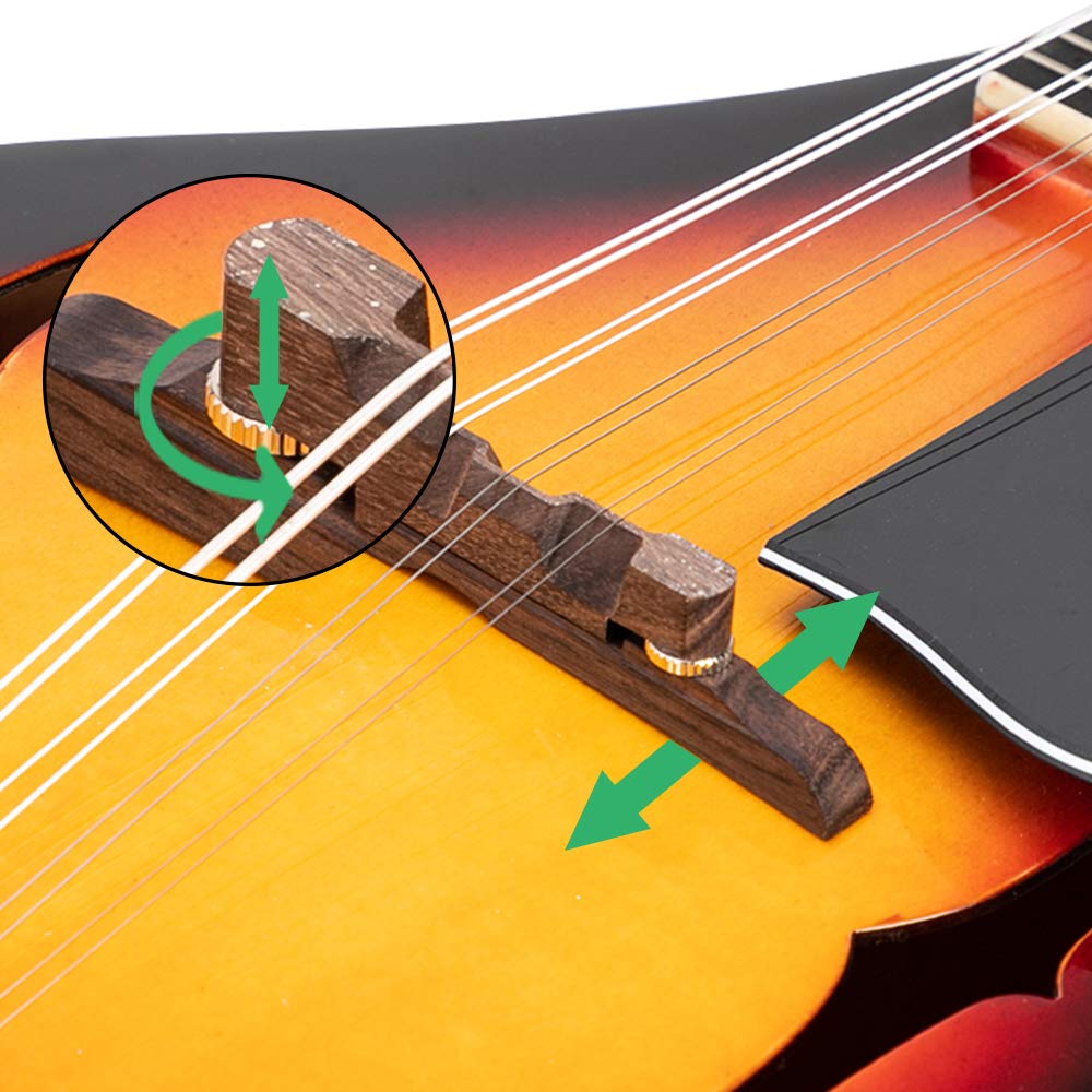A Style Mandolin Musical Instrument with Guard Board A5968