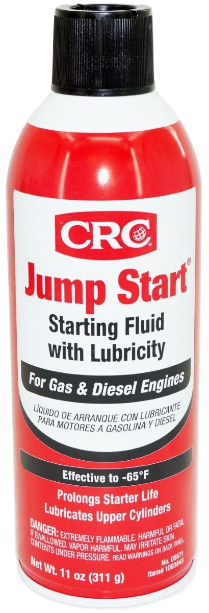 Starting Fluid with Lubricity 11 oz Aerosol U16772