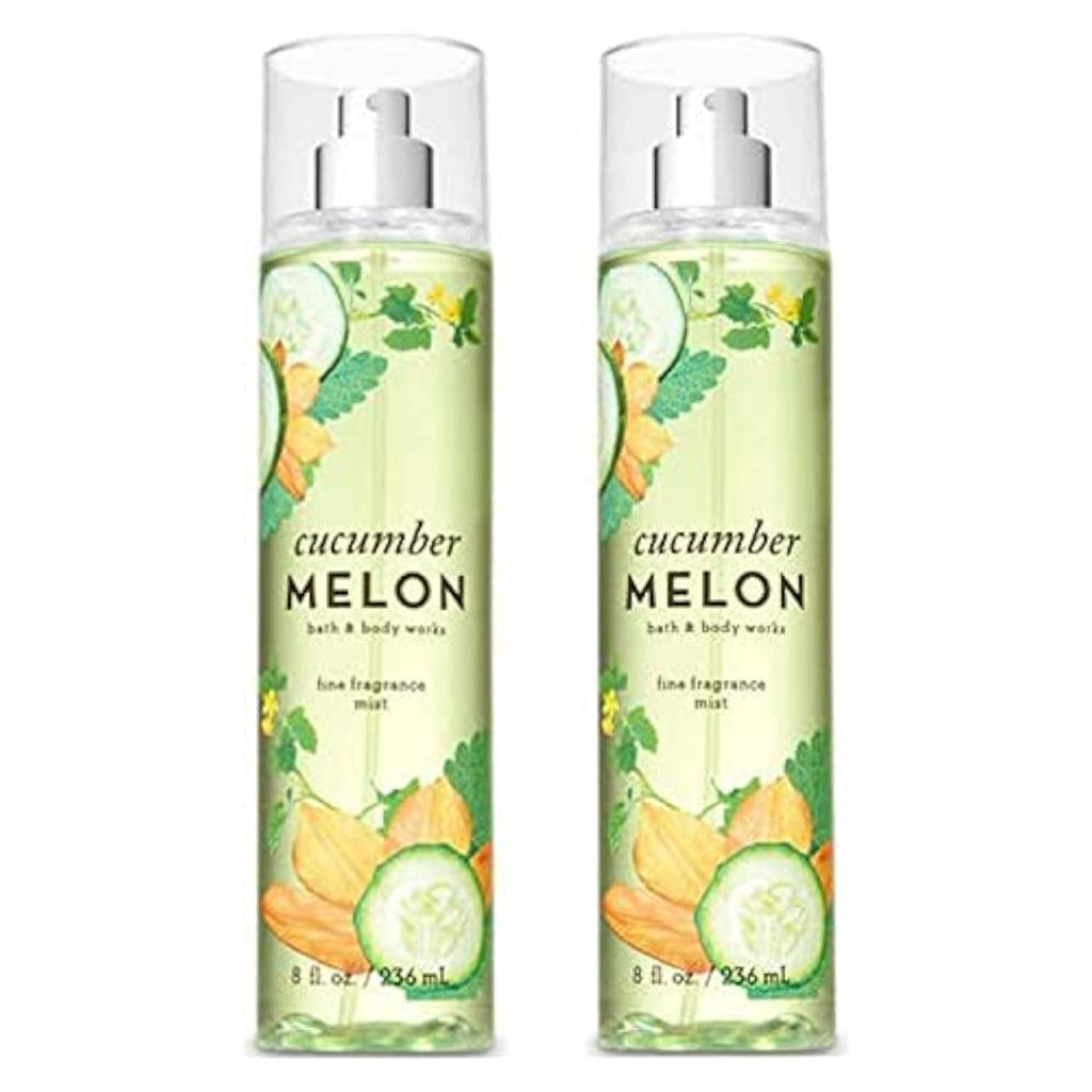 Cucumber Melon Fine Fragrance Mists Pack Of 2 8 oz L898