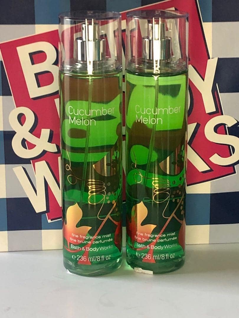 Cucumber Melon Fine Fragrance Mists Pack Of 2 8 oz L898