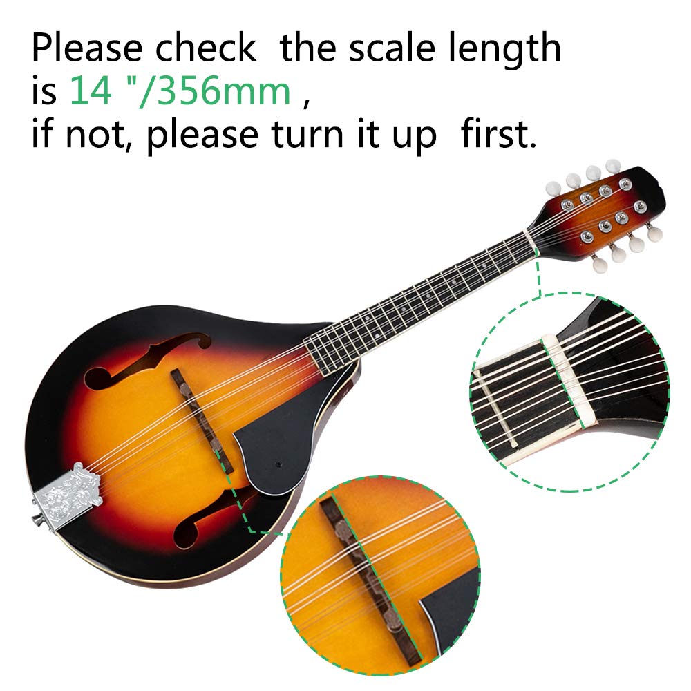 A Style Mandolin Musical Instrument with Guard Board A5968