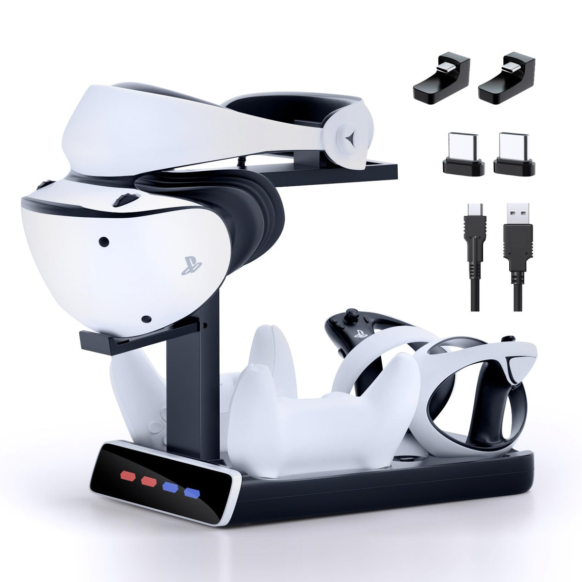 Controller Charging Dock with LED Light and Type-C Cable B16517