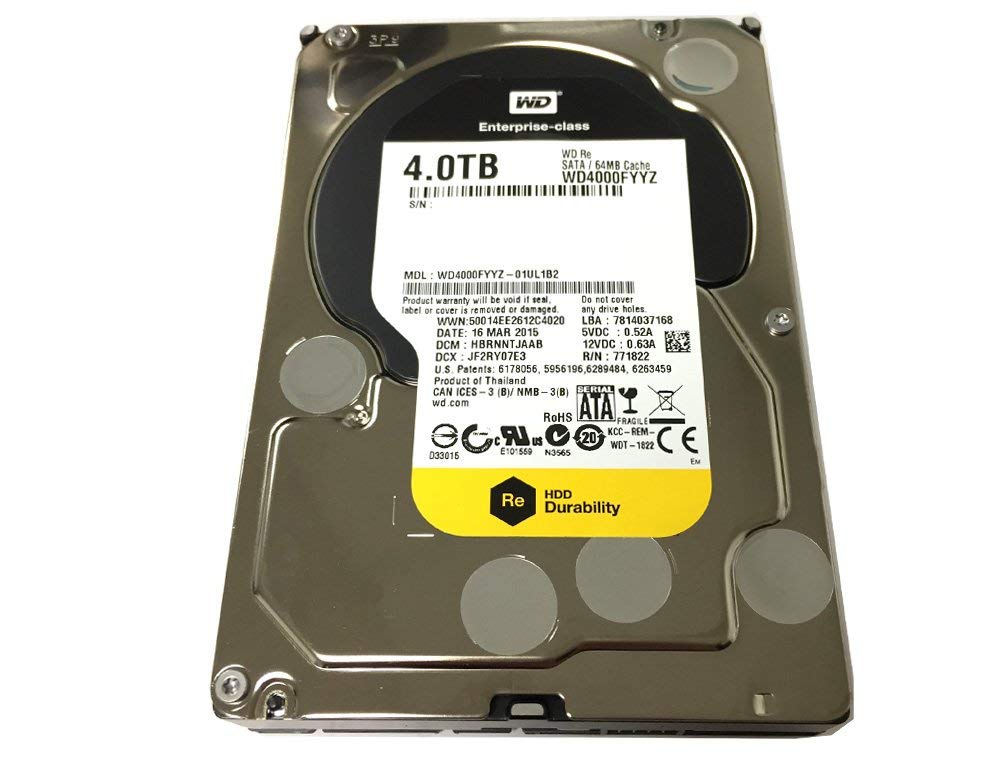 4TB 7200 RPM SATA 3.5in Internal Hard Drive L1137