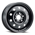 Black 16X6" 5X100 & 5X115 Steel Wheel U698