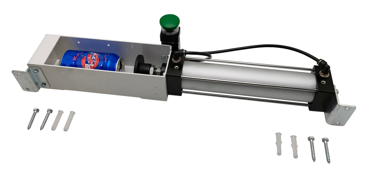 Wall Mounted Can Crusher With Pneumatic Cylinder C973113