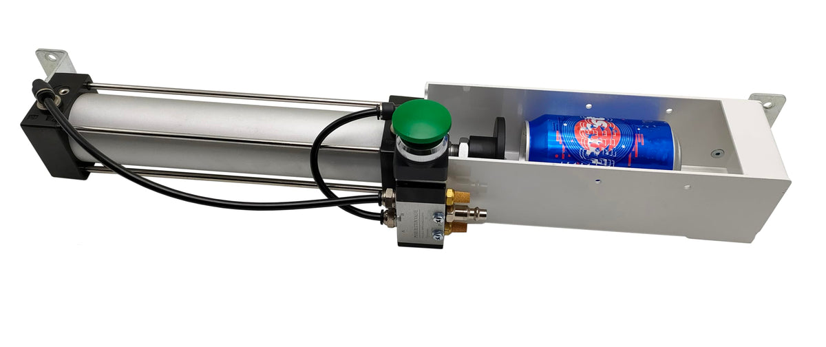 Wall Mounted Can Crusher With Pneumatic Cylinder C973113