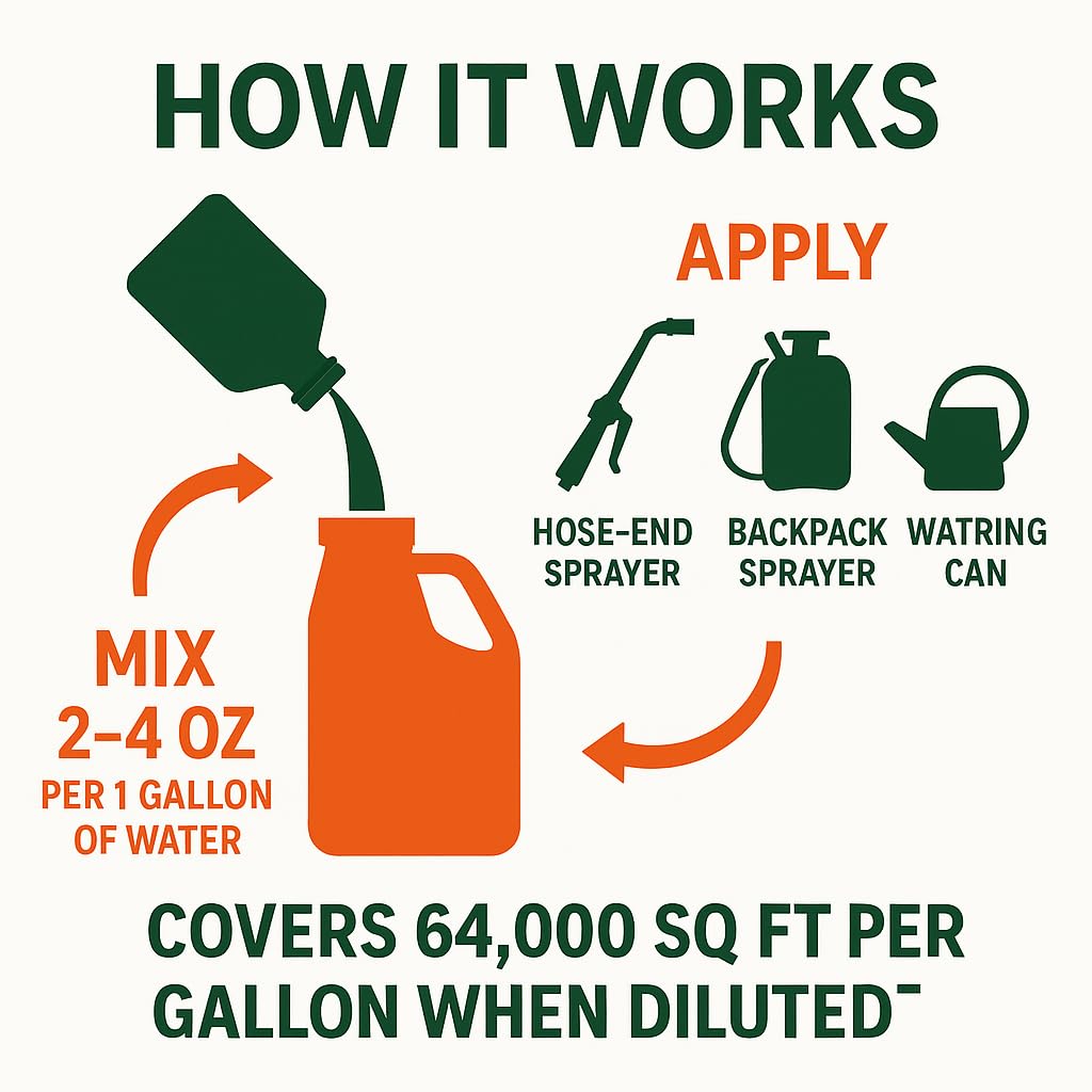 Liquid Lawn Fertilizer 1 Gallon F18982