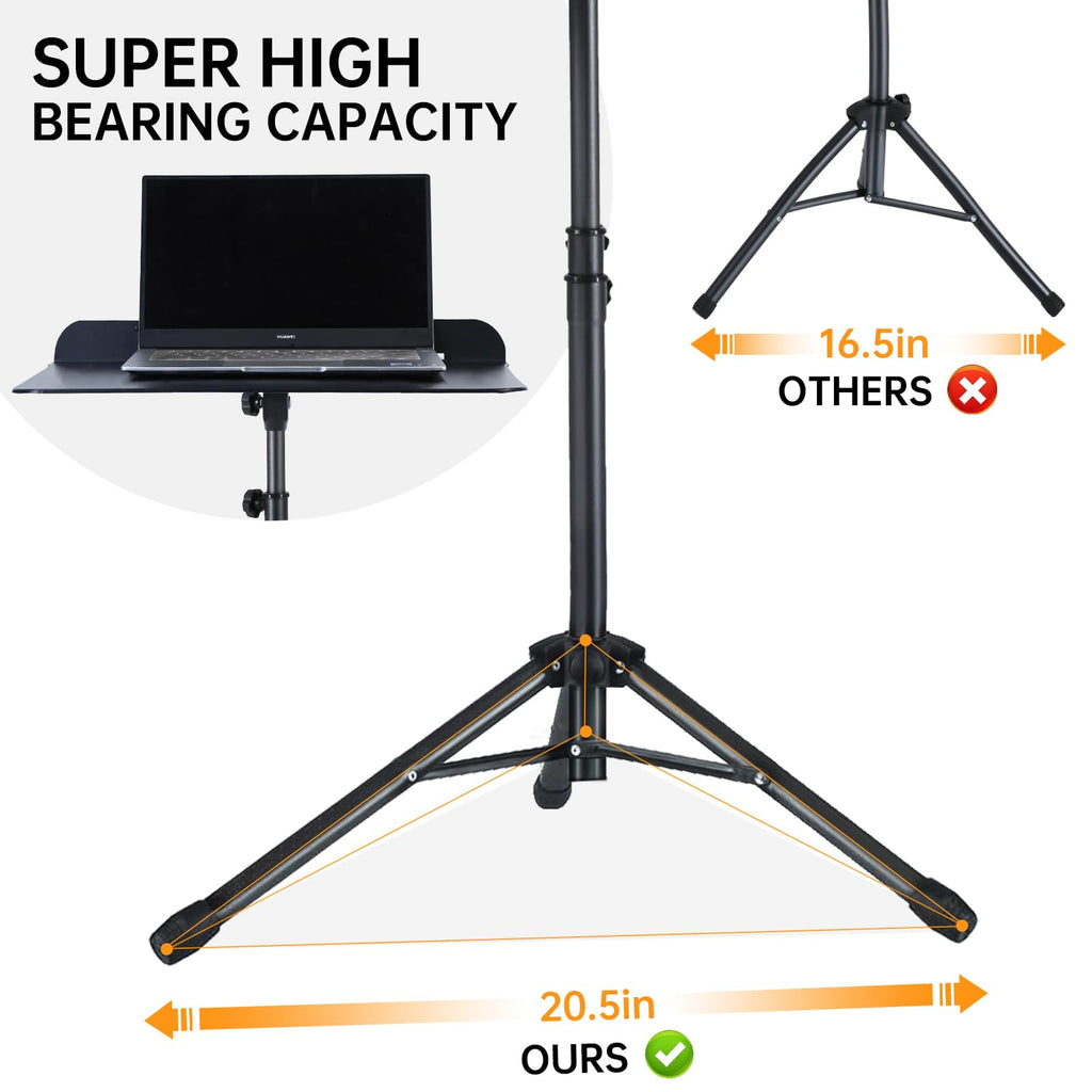 Folding Sheet Music Stand and Desktop Book Stand with Carrying Bag U17442