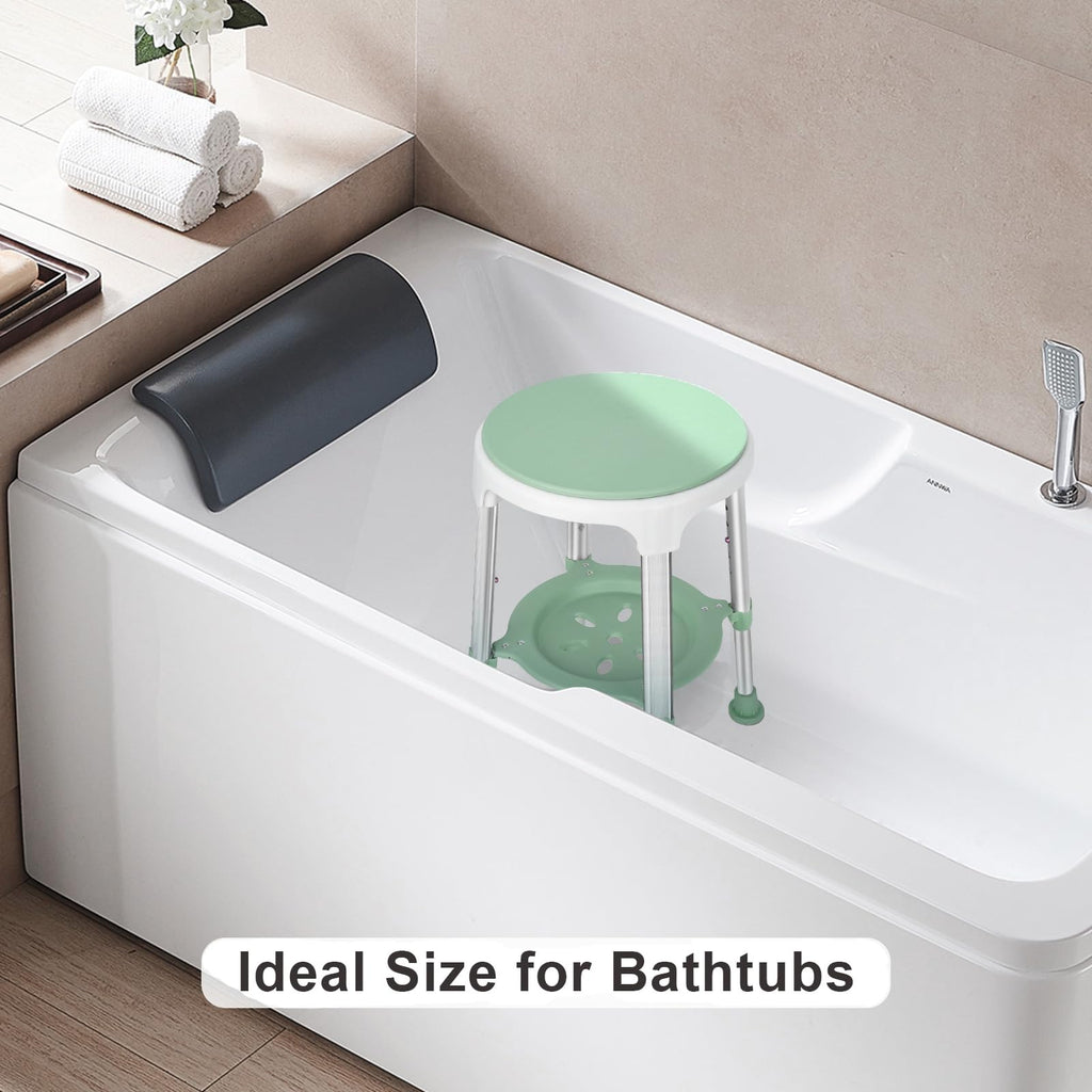 Adjustable Swivel Shower Chair with Storage Tray L272
