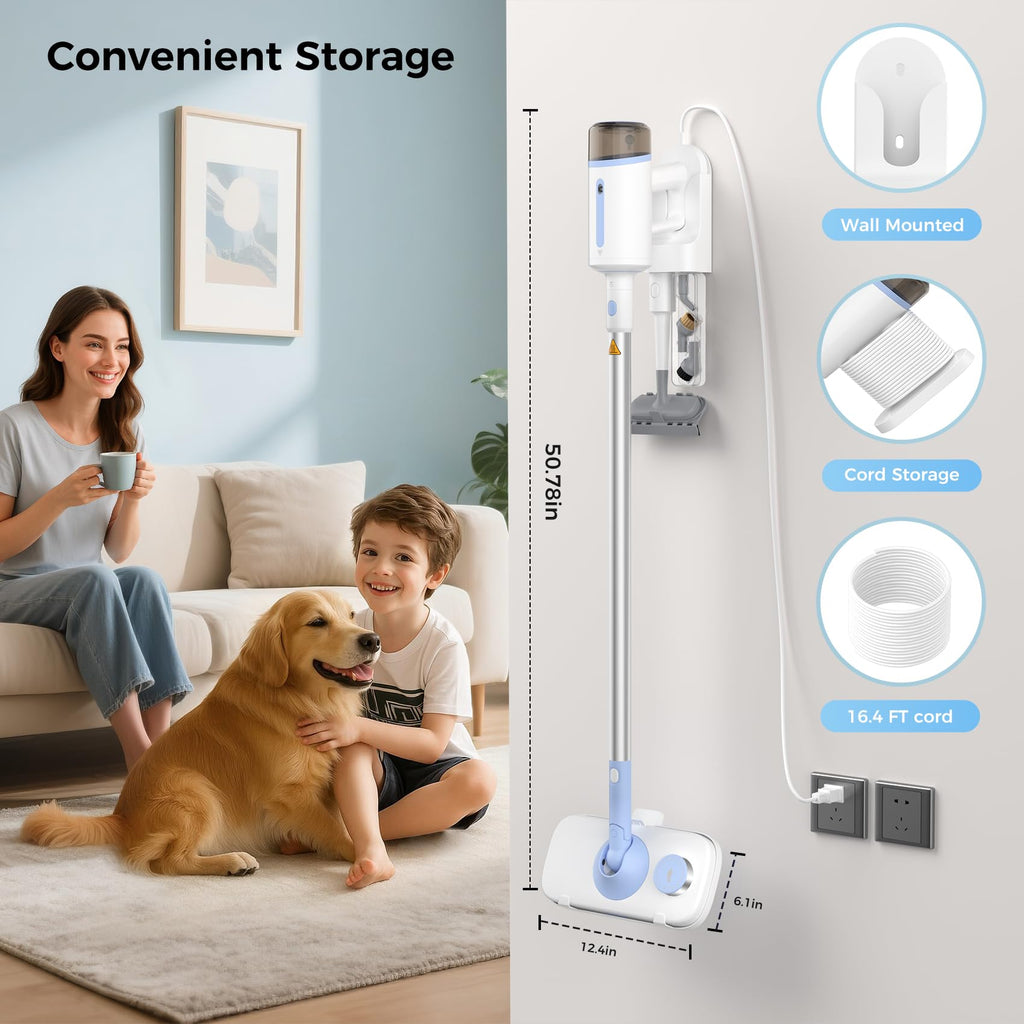 10 in 1 Detachable Handheld Steam Mop B4365