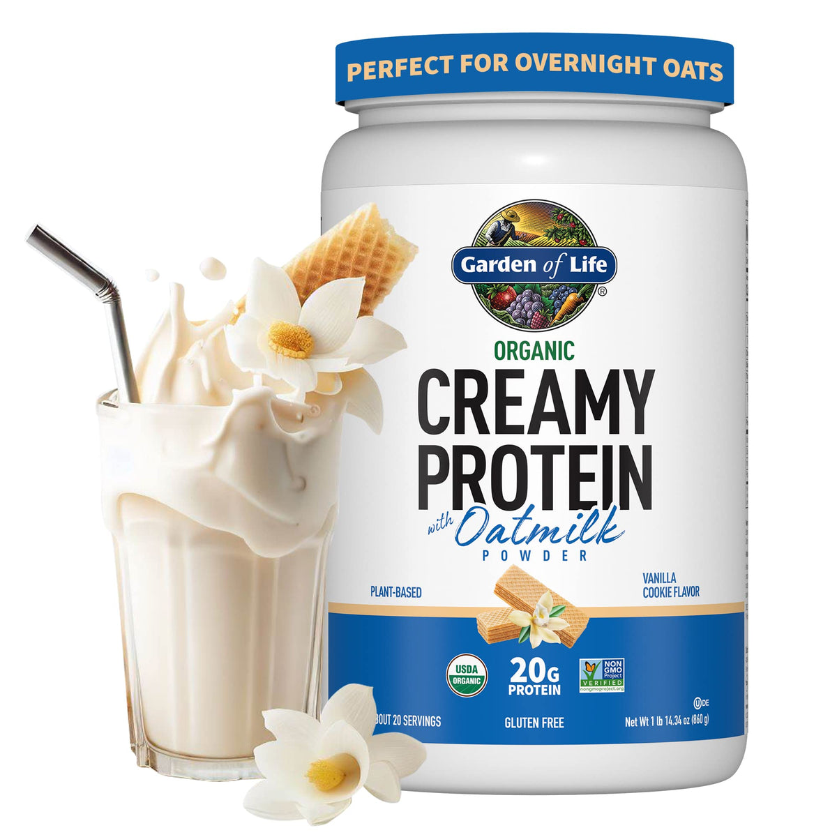 Vanilla Cookie Plant Protein Powder L834