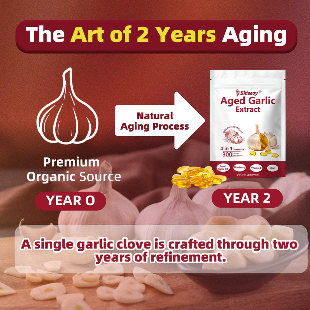 Aged Garlic Extract Vegetarian Softgels H2948