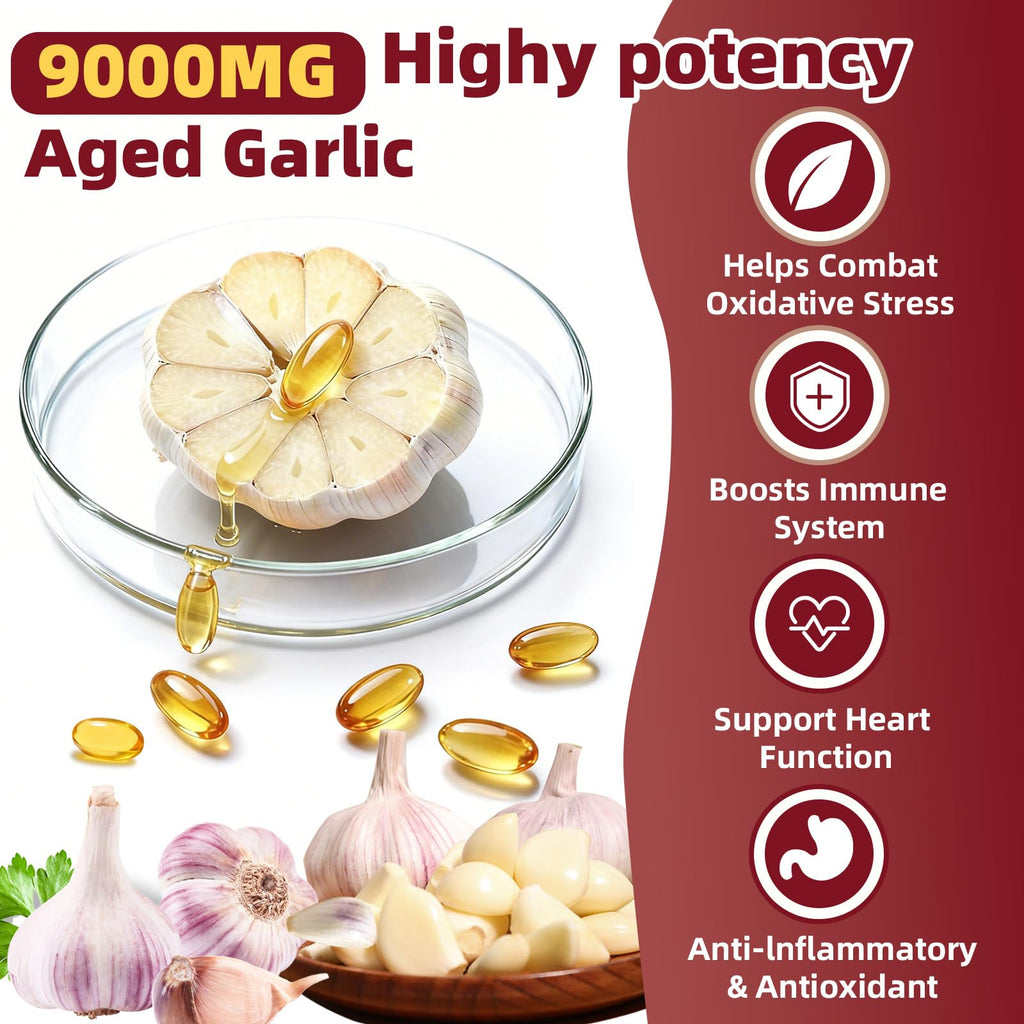 Aged Garlic Extract Vegetarian Softgels H2948