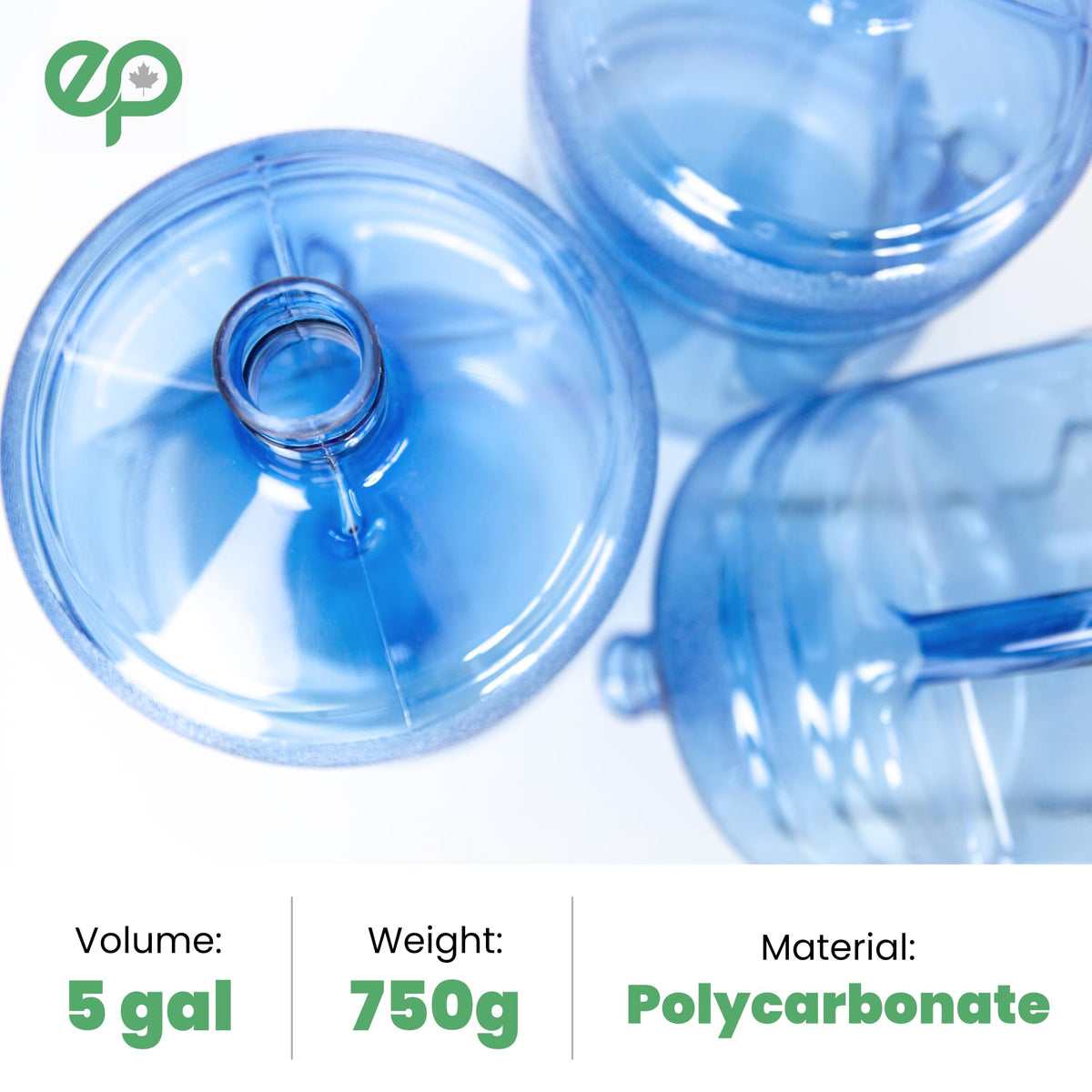 5 Gallon Reusable Plastic Water Jug I247