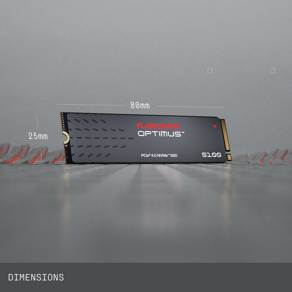 2TB NVMe SSD, PCIe 4.0, M.2 2280 S800