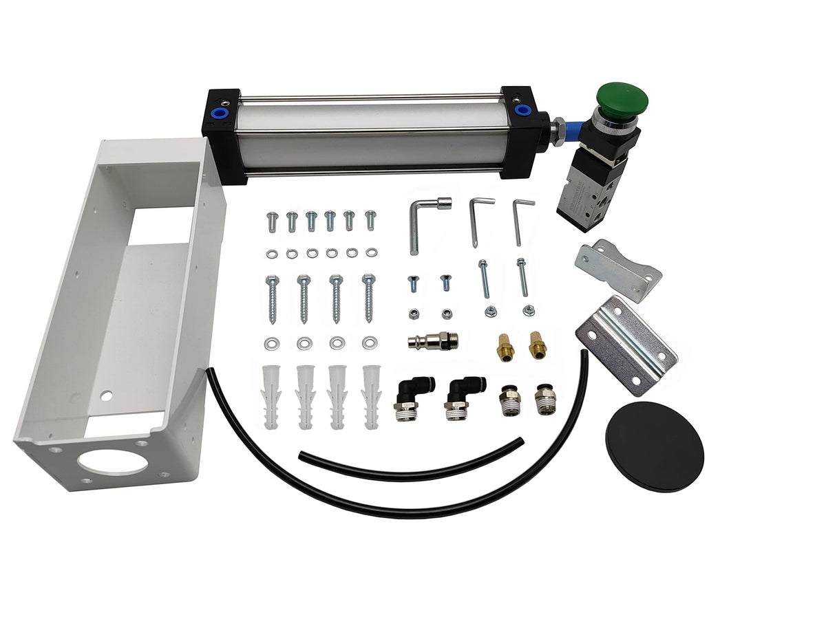 Wall Mounted Can Crusher With Pneumatic Cylinder C973113