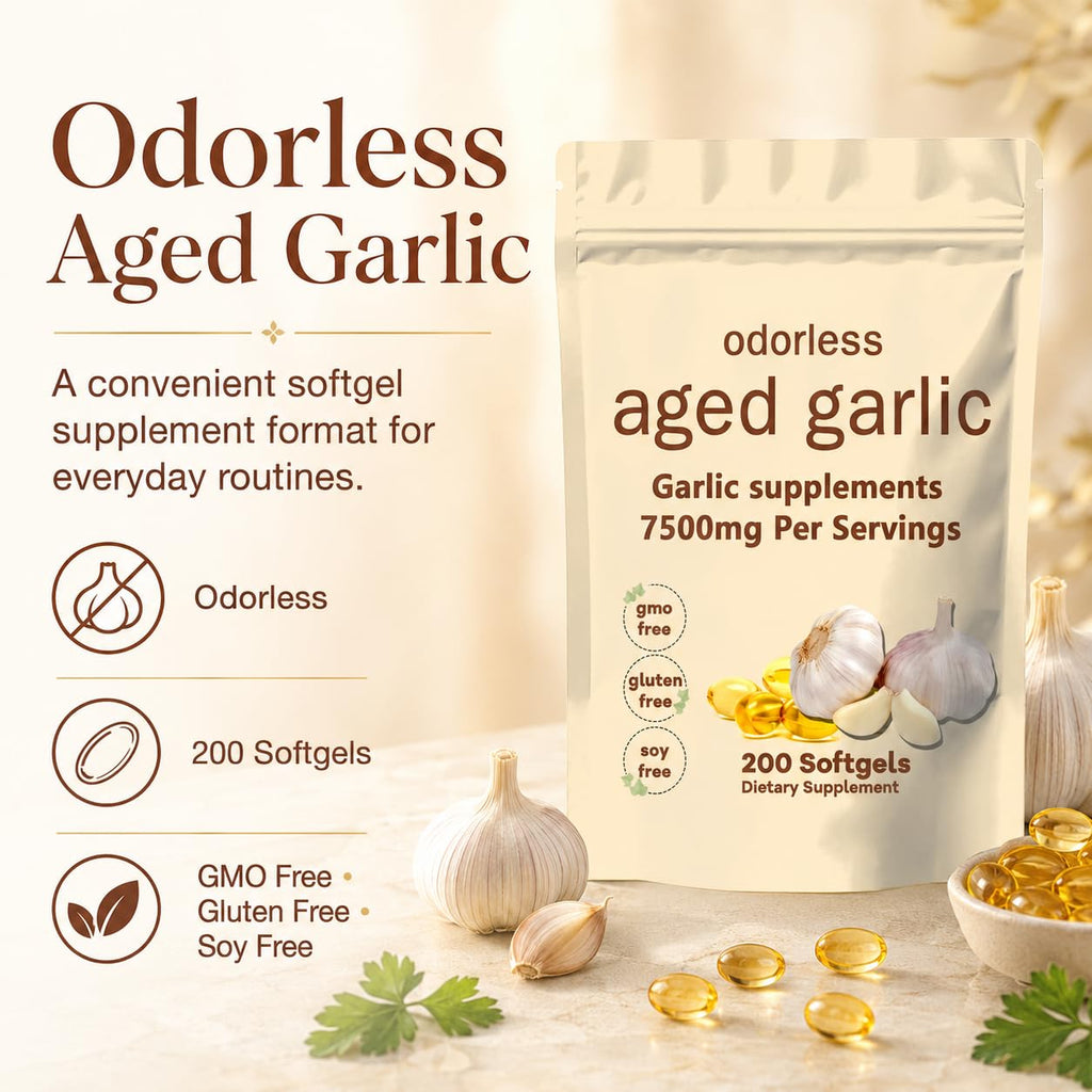 Aged Garlic Extract Softgels 200 Count P791