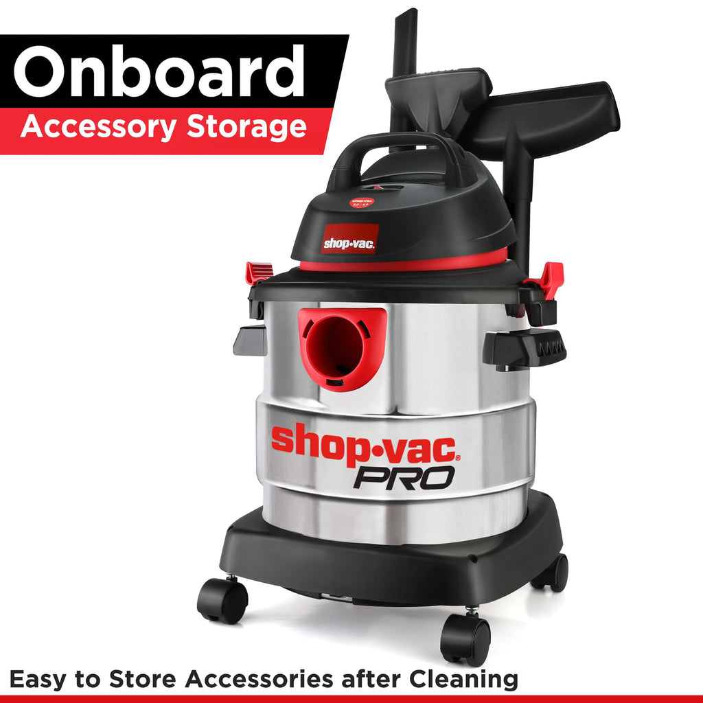 5 Gallon Stainless Wet/Dry Vac Blower E41977