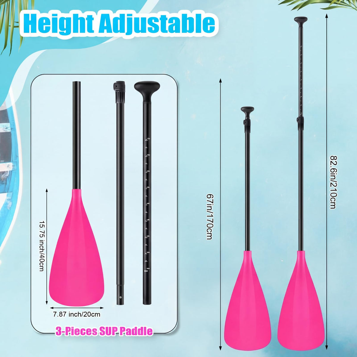 Adjustable Paddle Board Paddles P8140