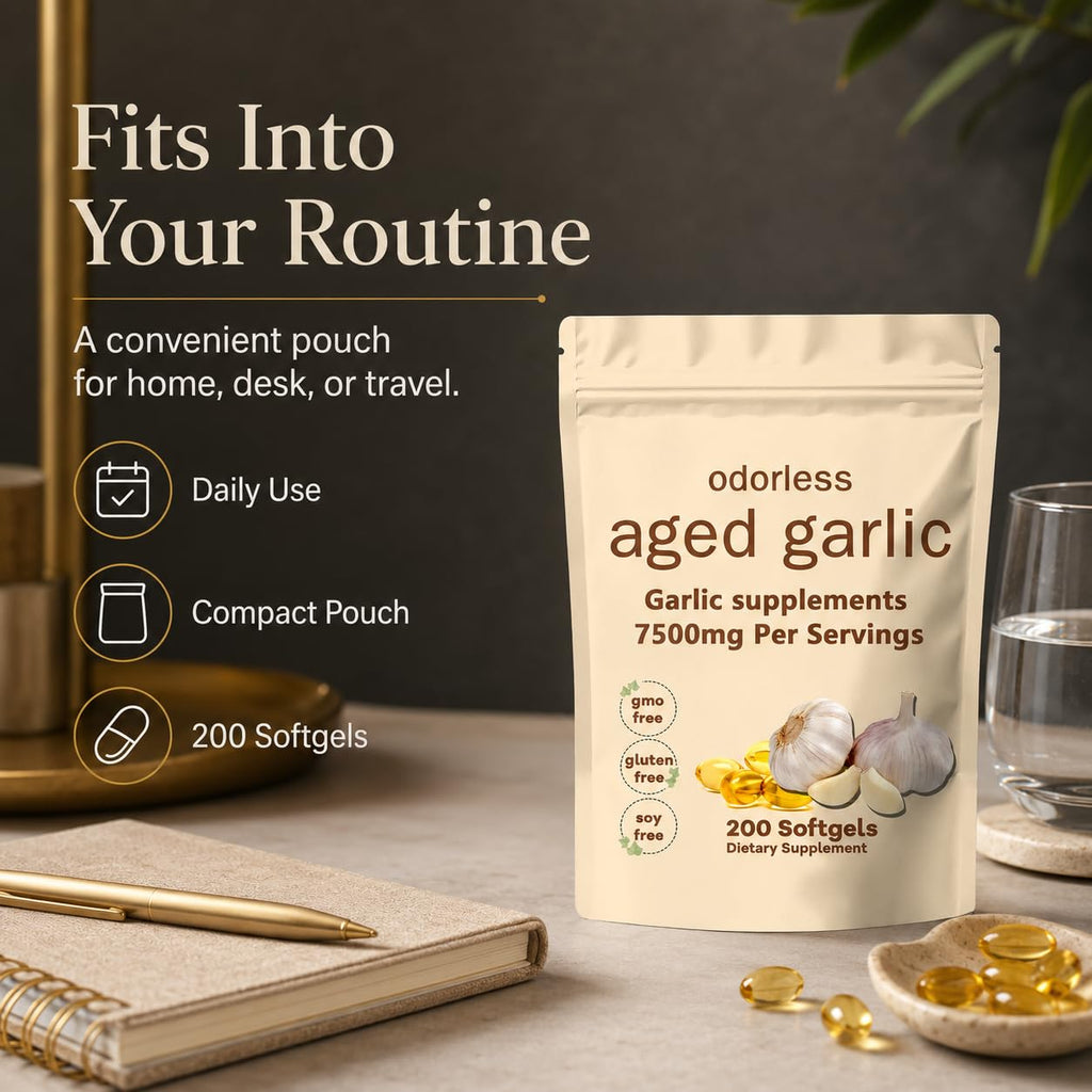 Aged Garlic Extract Softgels 200 Count P791