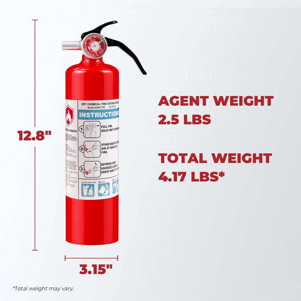 2.5 lb Heavy Duty Fire Extinguisher B4564