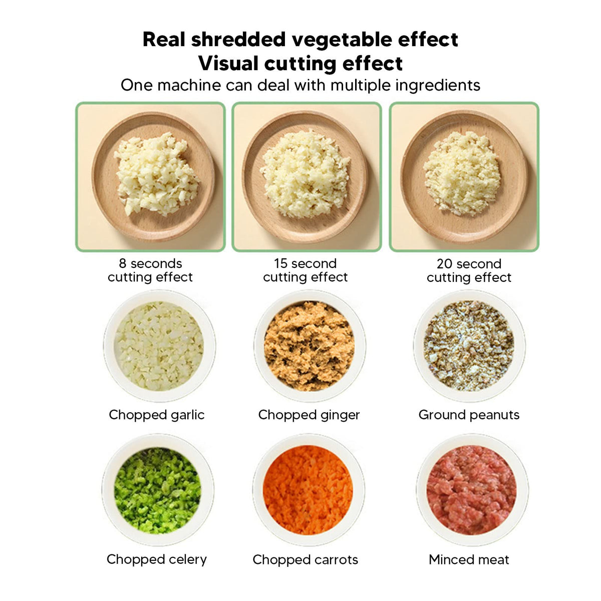 4 in 1 Handheld Electric Vegetable Cutter R266