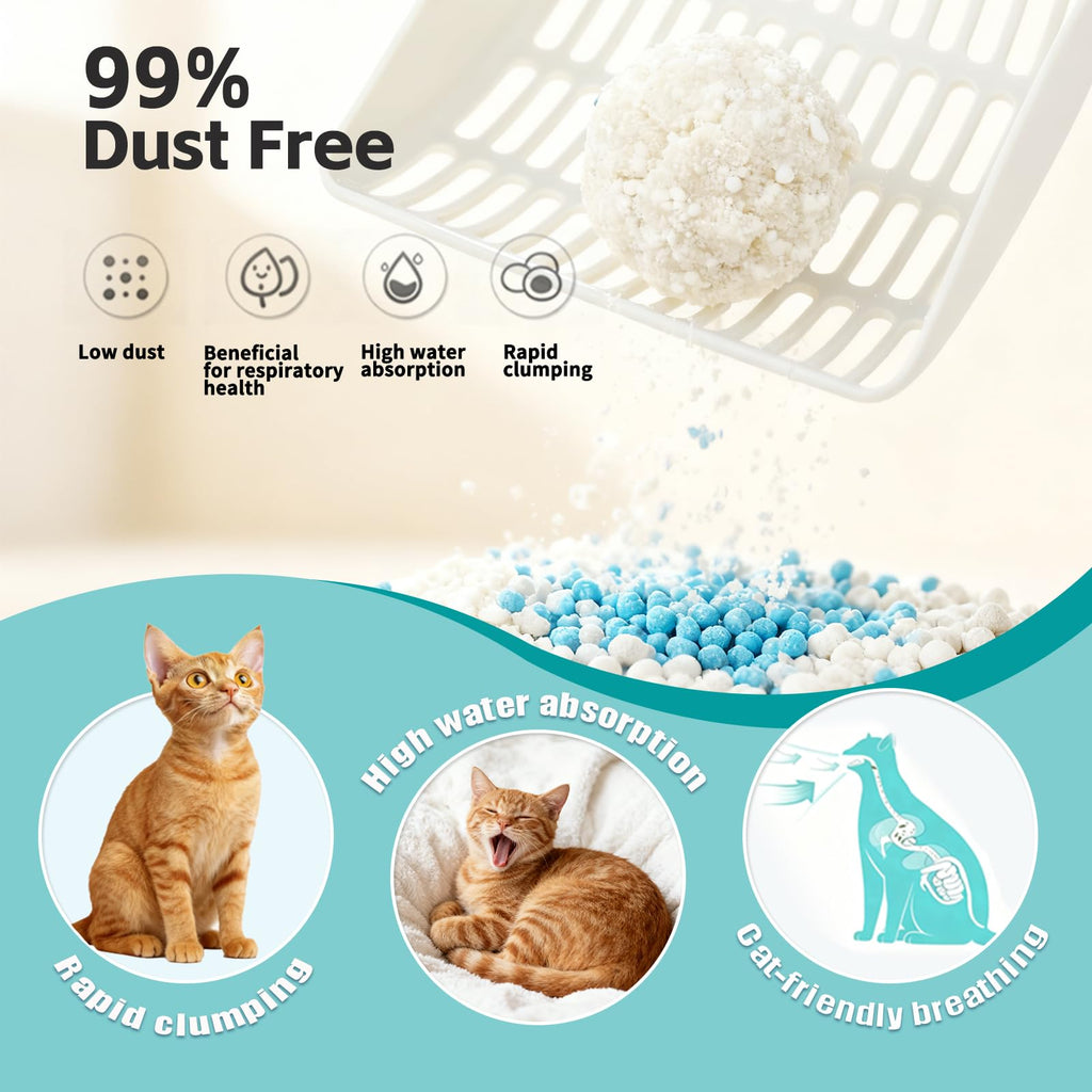 Cassava Cat Litter Odor Control Dust-Free Clumping X58863
