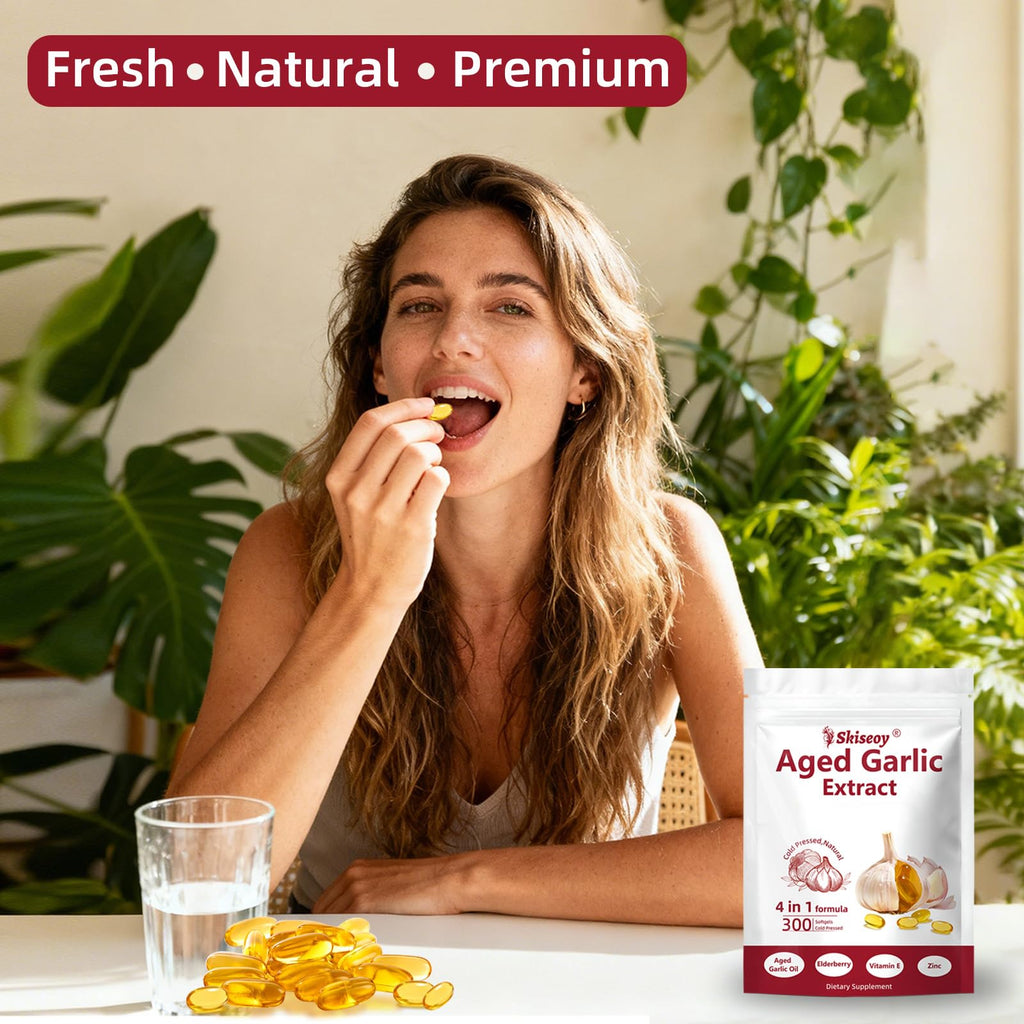 Aged Garlic Extract Vegetarian Softgels H2948