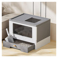 Foldable Cat Litter Box with Lid L83122