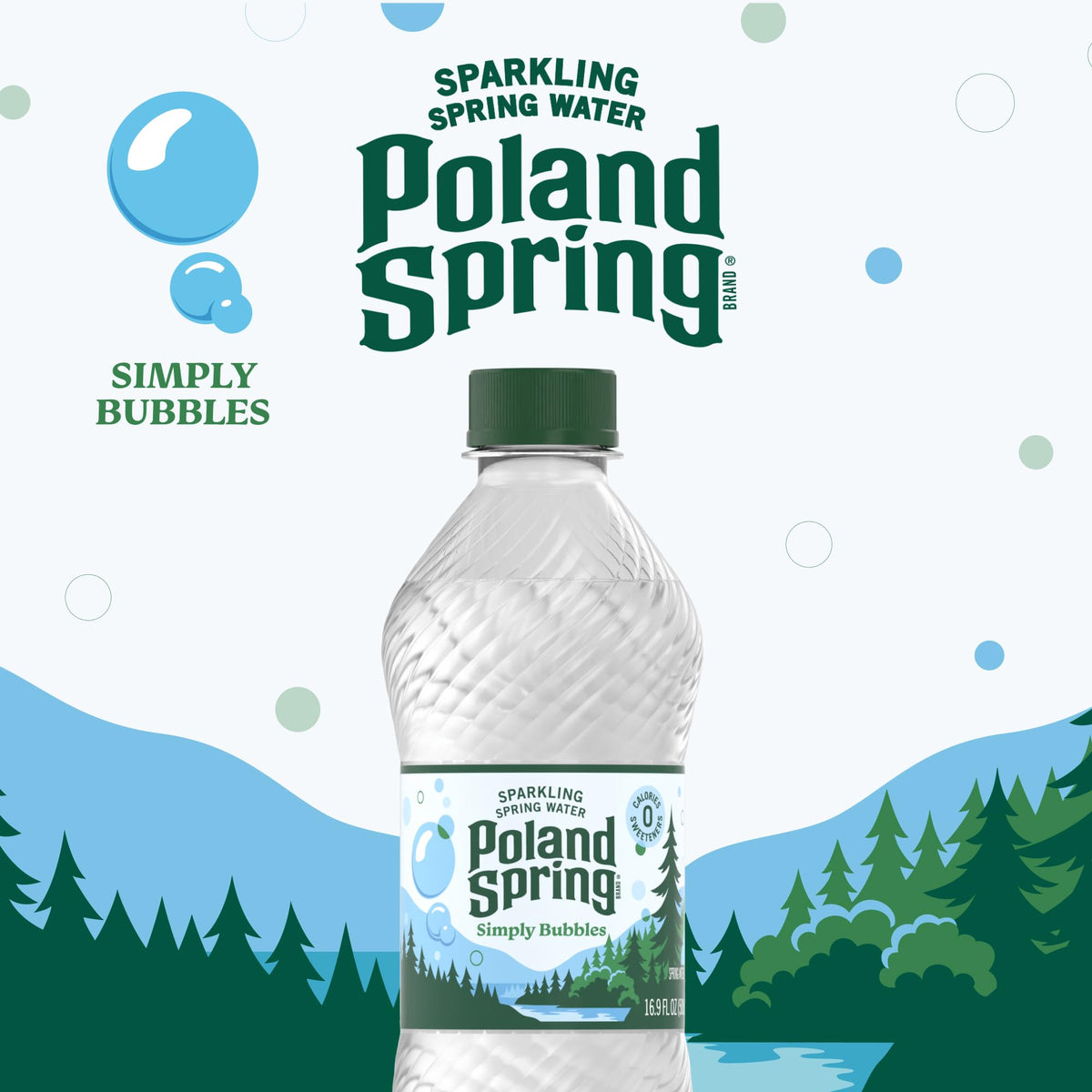 Sparkling Bottled Water 16.9 Fl Oz 8 Pack X537