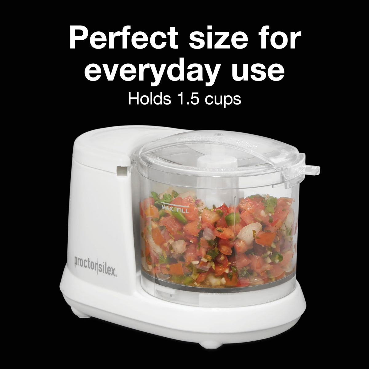 Electric Vegetable Chopper & Mini Food Processor N835