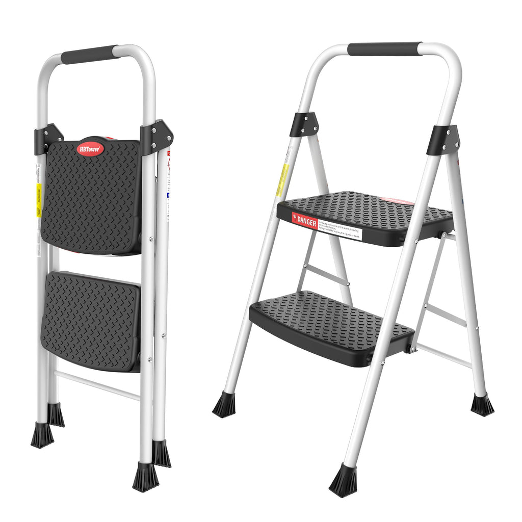 2 Step Ladder with Anti-Slip Pedal Y701