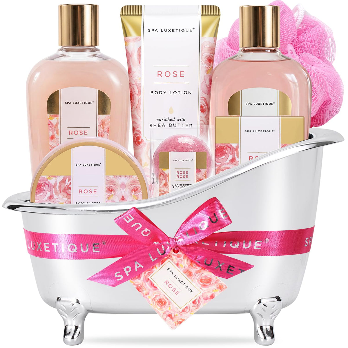 8 Pcs Rose Spa Gift Set G448