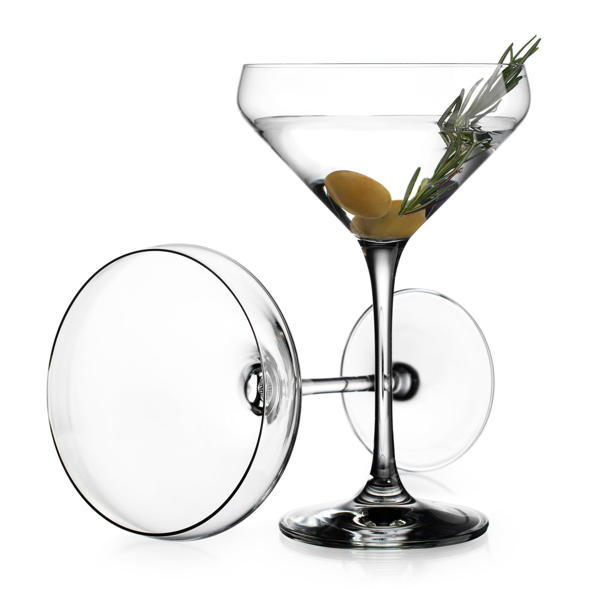 Martini Glasses Set of 4 Stemmed 10.5 Ounce Z982873