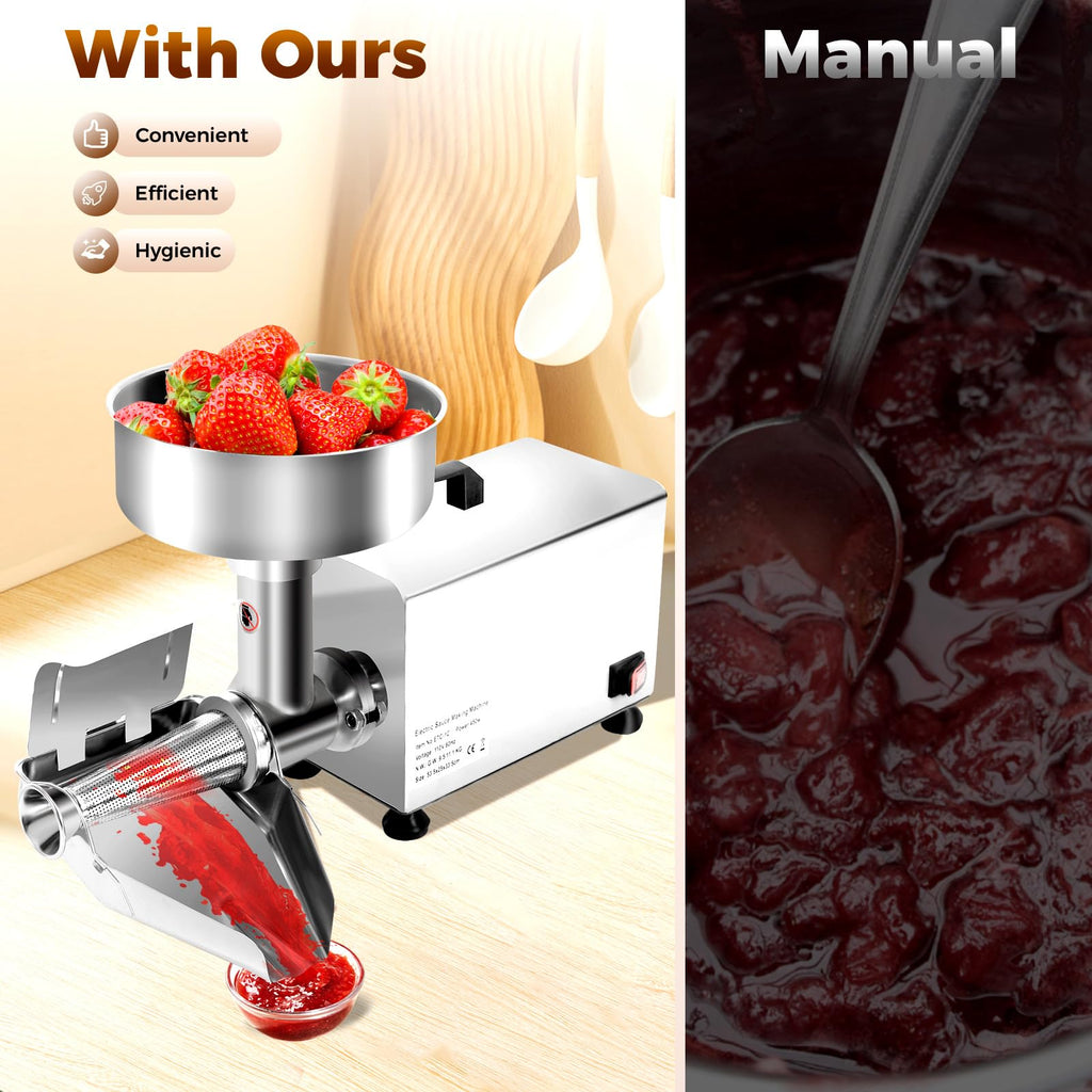 110V 450W Stainless Steel Electric Tomato Strainer R4400