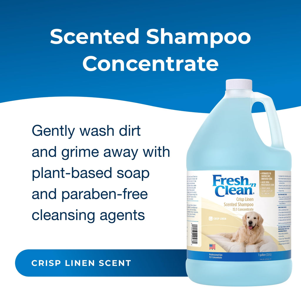 Linen Scented Shampoo 1 Gallon with Vitamin E & Aloe Vera I6525