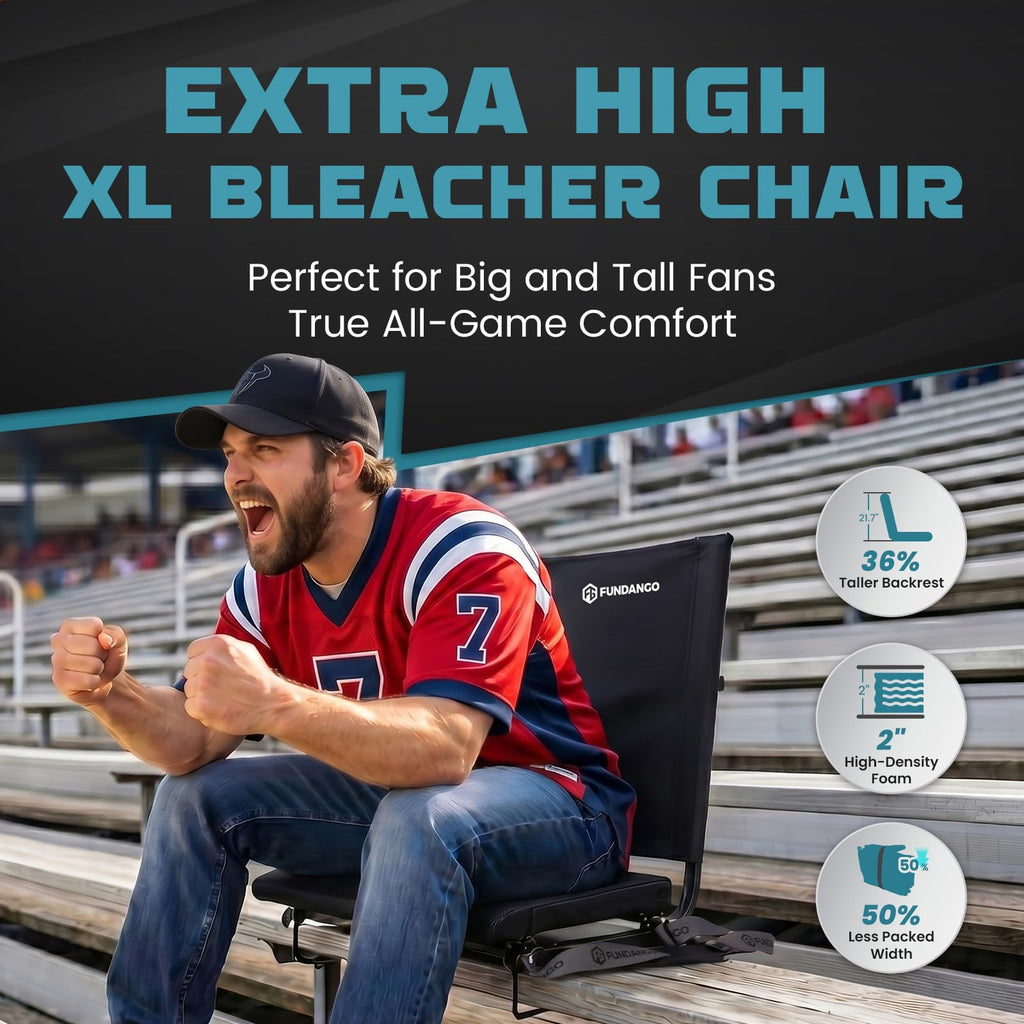 Folding Stadium Seat with Back Support G877