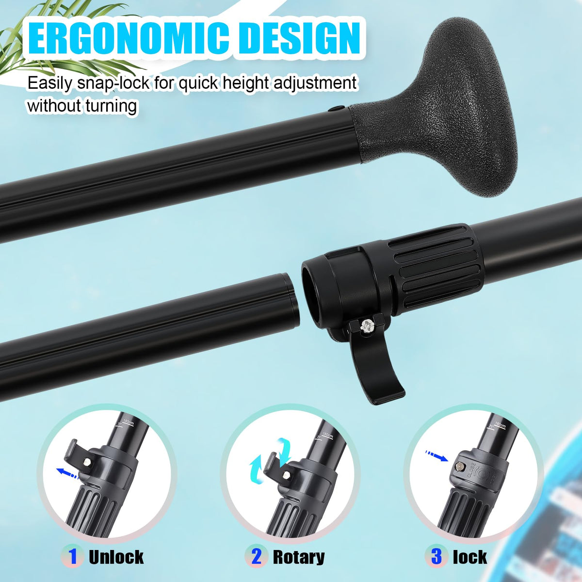 Adjustable Paddle Board Paddles P8140