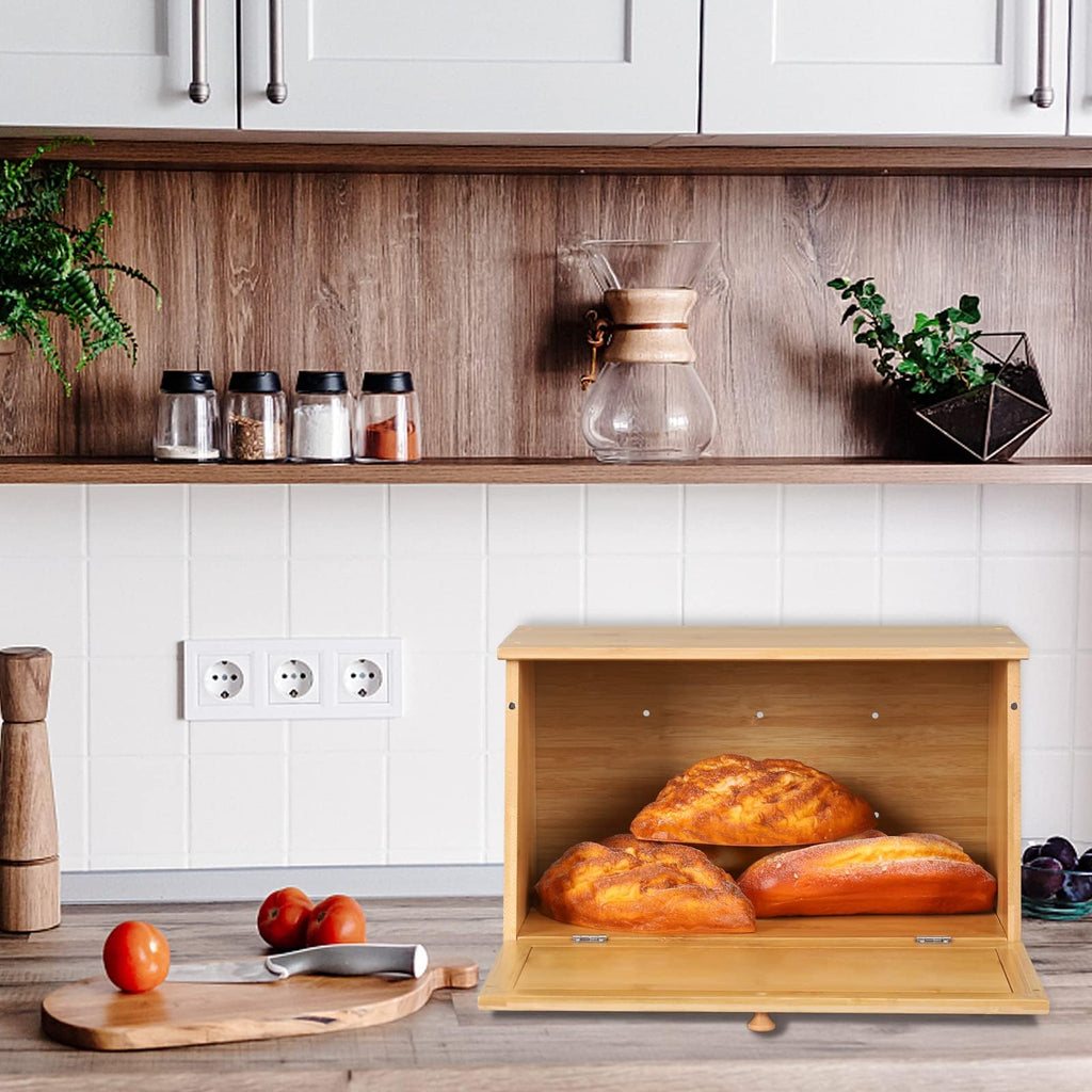 Wooden Bread Box S76545