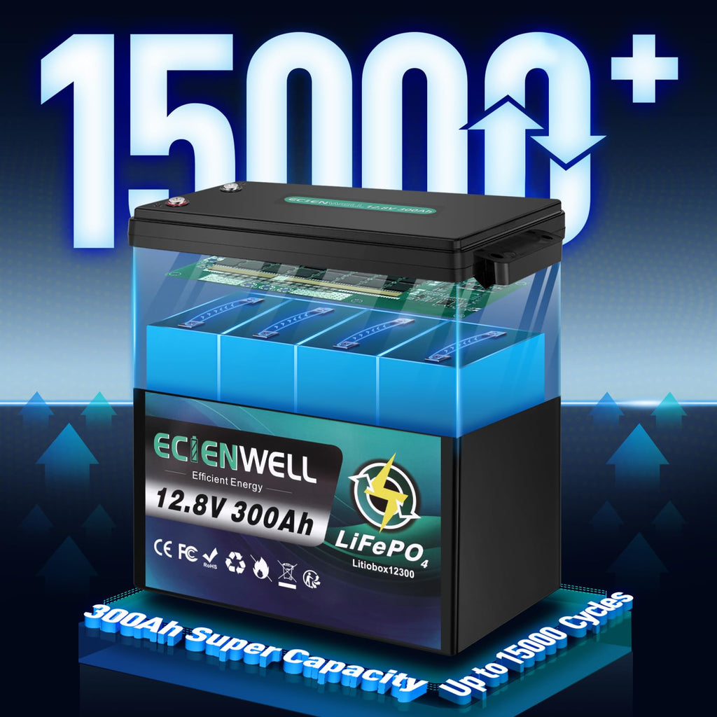 12V 600Ah LiFePO4 Battery with 200A BMS A671248